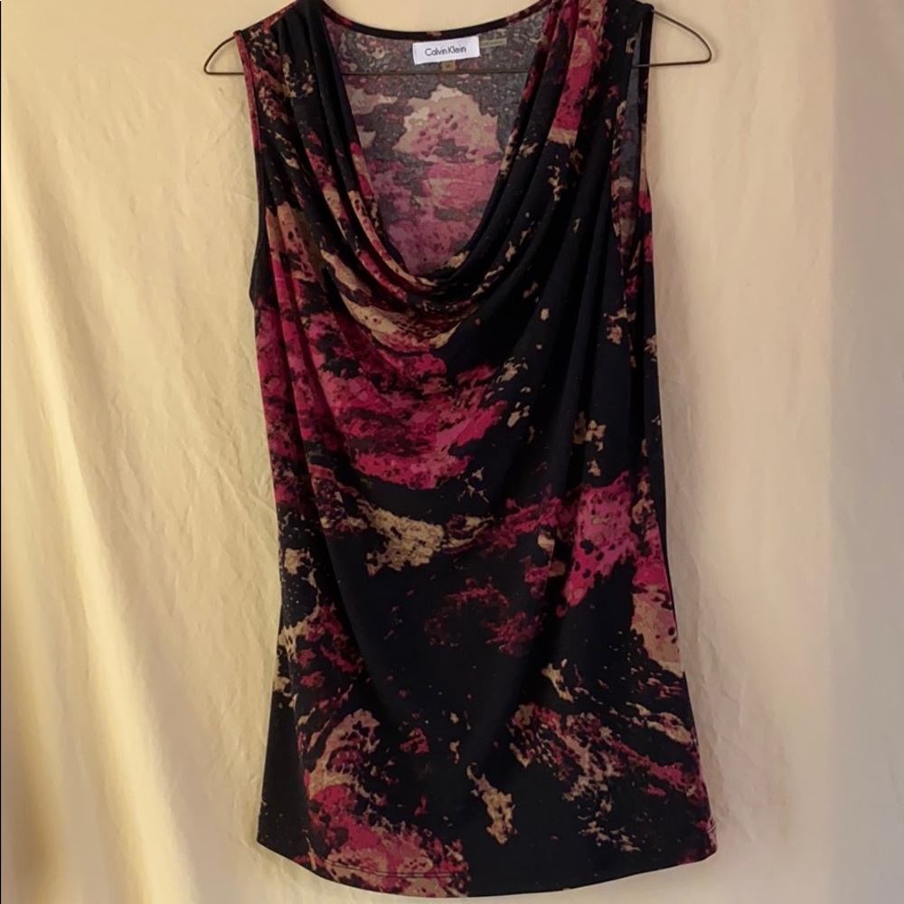 Calvin Klein Multi-Colored Top